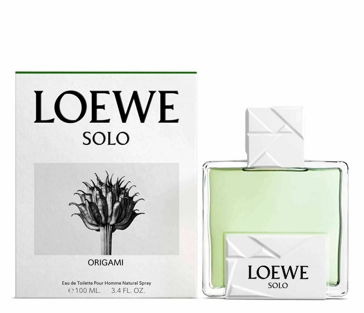 Loewe Mens Solo Origami EDT 34 oz Fragrances 8426017057790 70$