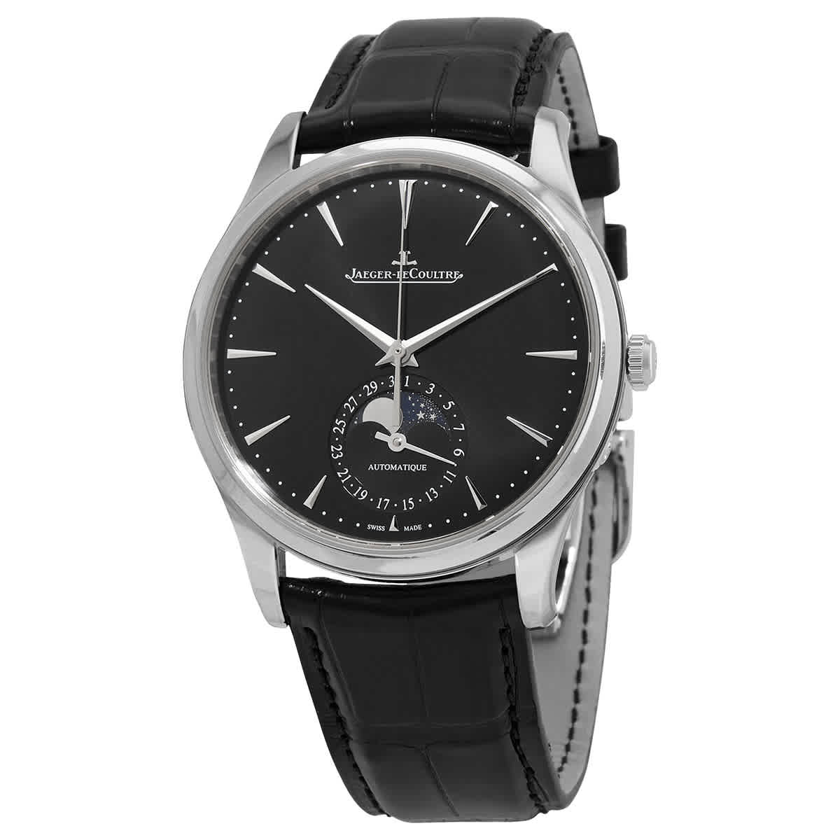 Jaeger LeCoultre Master Automatic Black Dial Mens Watch Q1368471