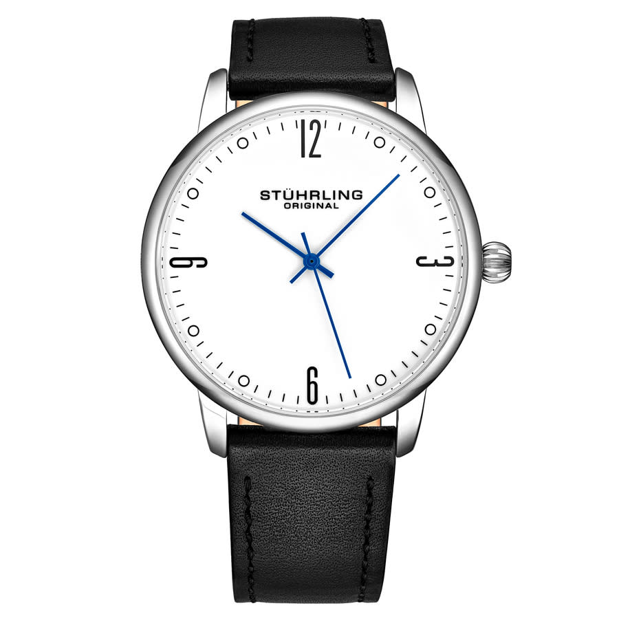 Stuhrling Original Symphony Quartz White Dial Mens Watch M16815 95$