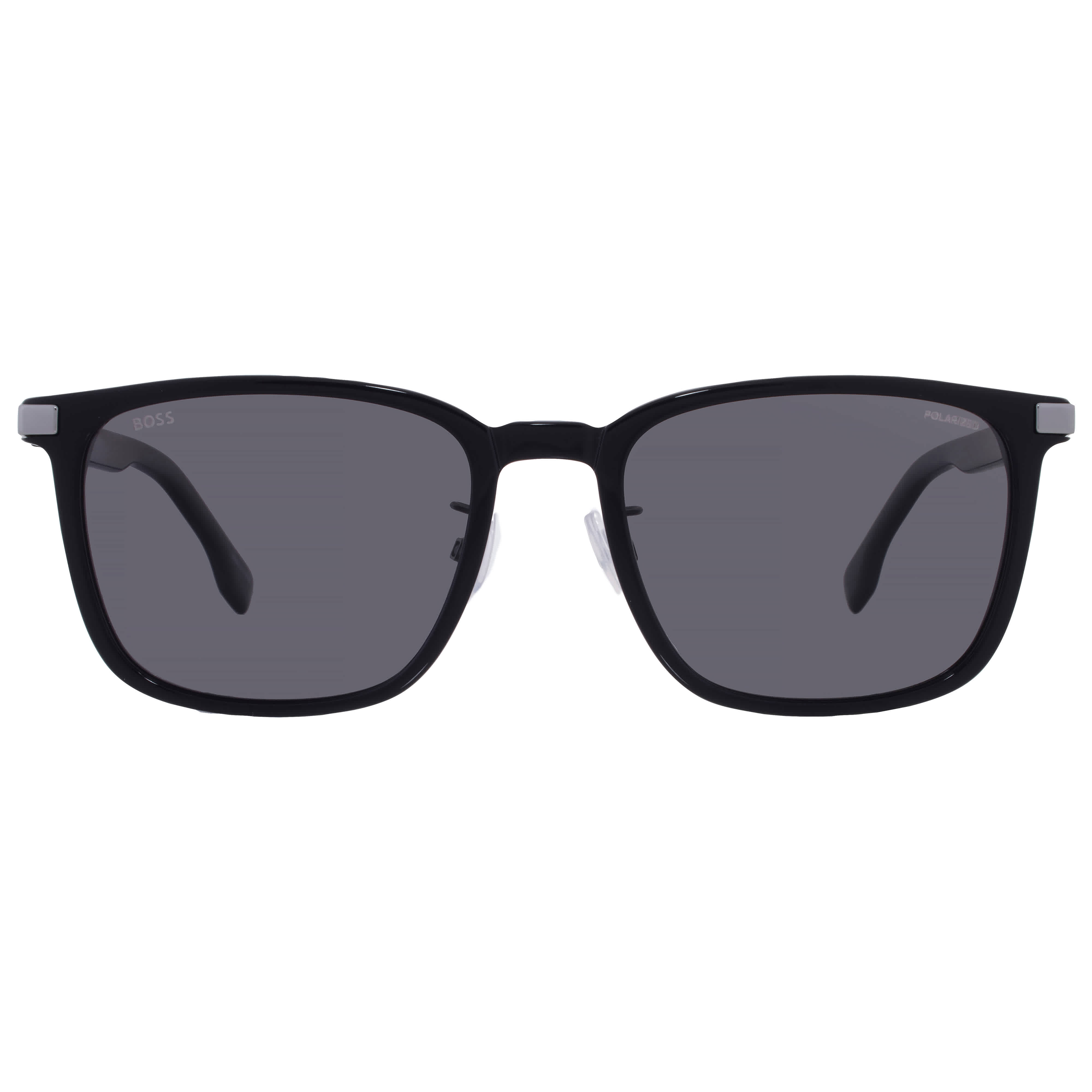 Hugo Boss Polarized Grey Square Mens Sunglasses BOSS 1406/F/SK 0807/M9 57