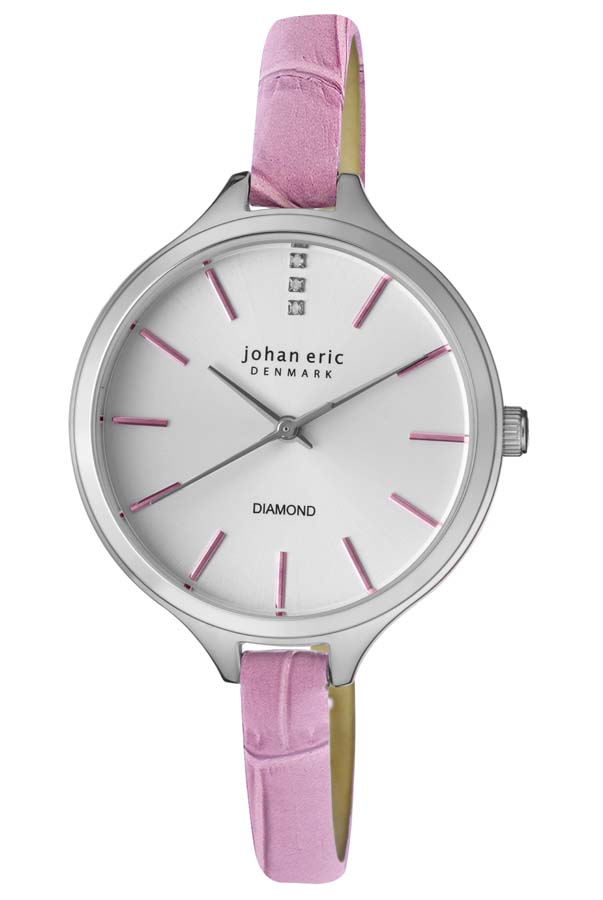Johan Eric Herlev Slim White Dial Ladies Watch JE2100-04-001.13