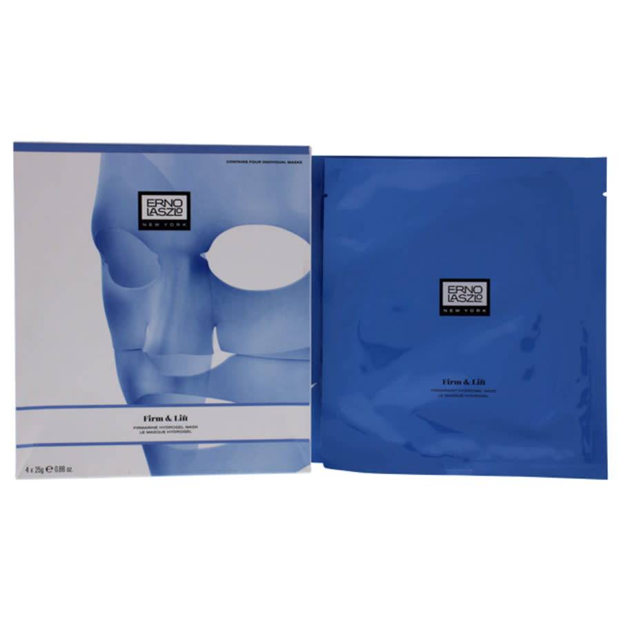 Firm and Lift Firmarine Hydrogel Mask by Erno Laszlo for Women - 4 x 0.88 oz Mask