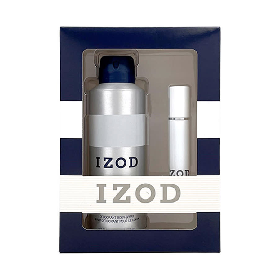 Izod Mens Legacy White Body Spray Gift Set Fragrances 849017009404