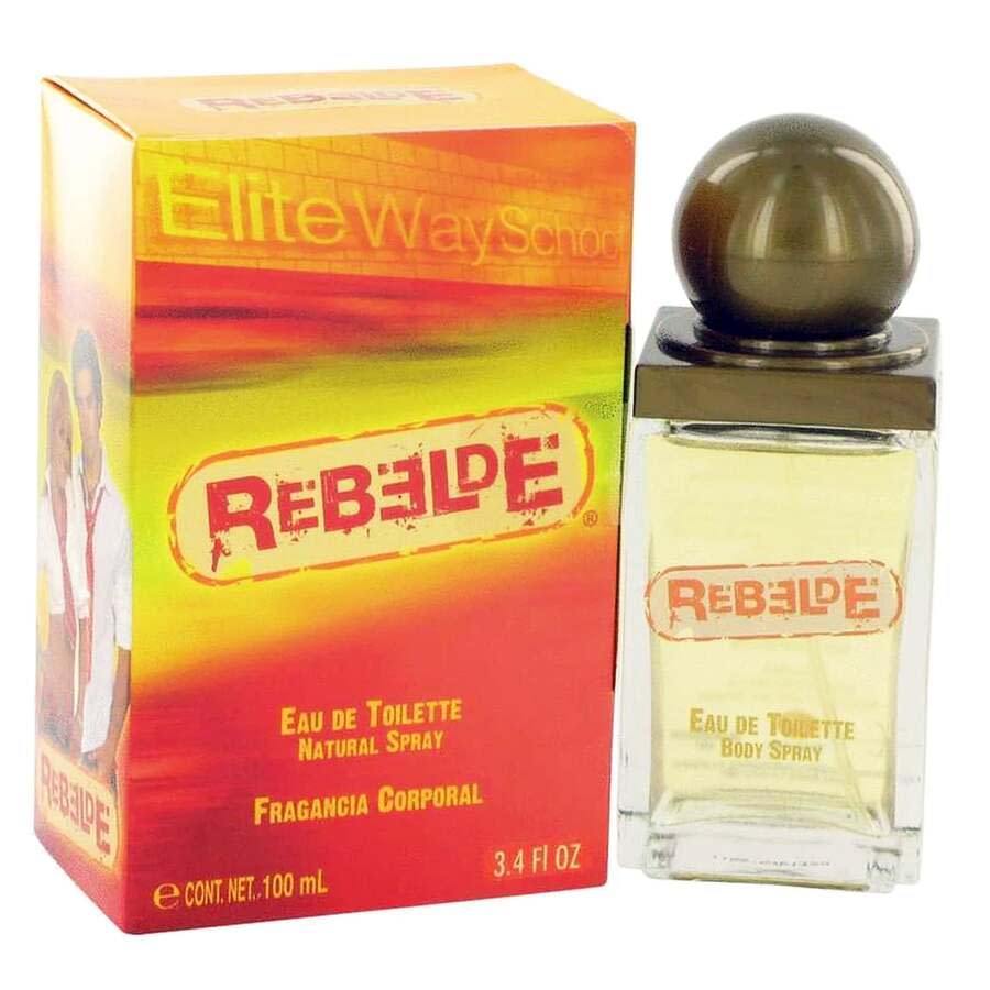 Air Val International Unisex Rebelde EDT Spray 3.4 oz Kids Fragrances 8411114078014