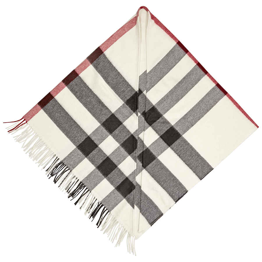 burberry half mega check scarf