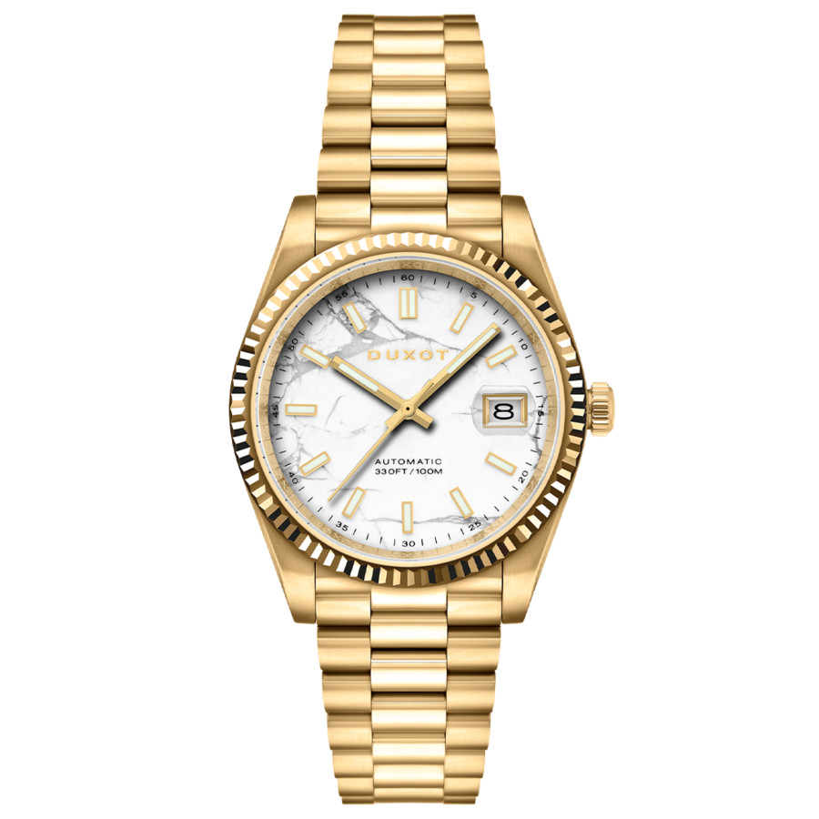 Duxot Marcel Automatic White Dial Mens Watch DX-2059-EE 209$