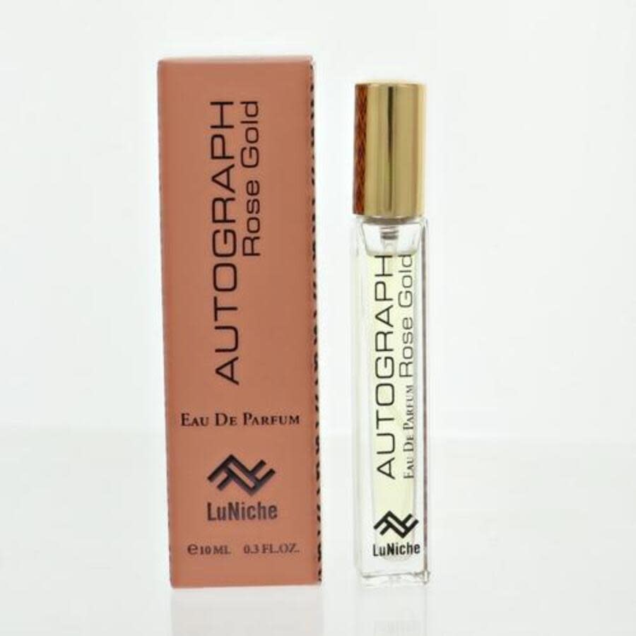 Luniche Ladies Autograph Rose Gold EDP Spray 0.34 oz Fragrances 850068869206