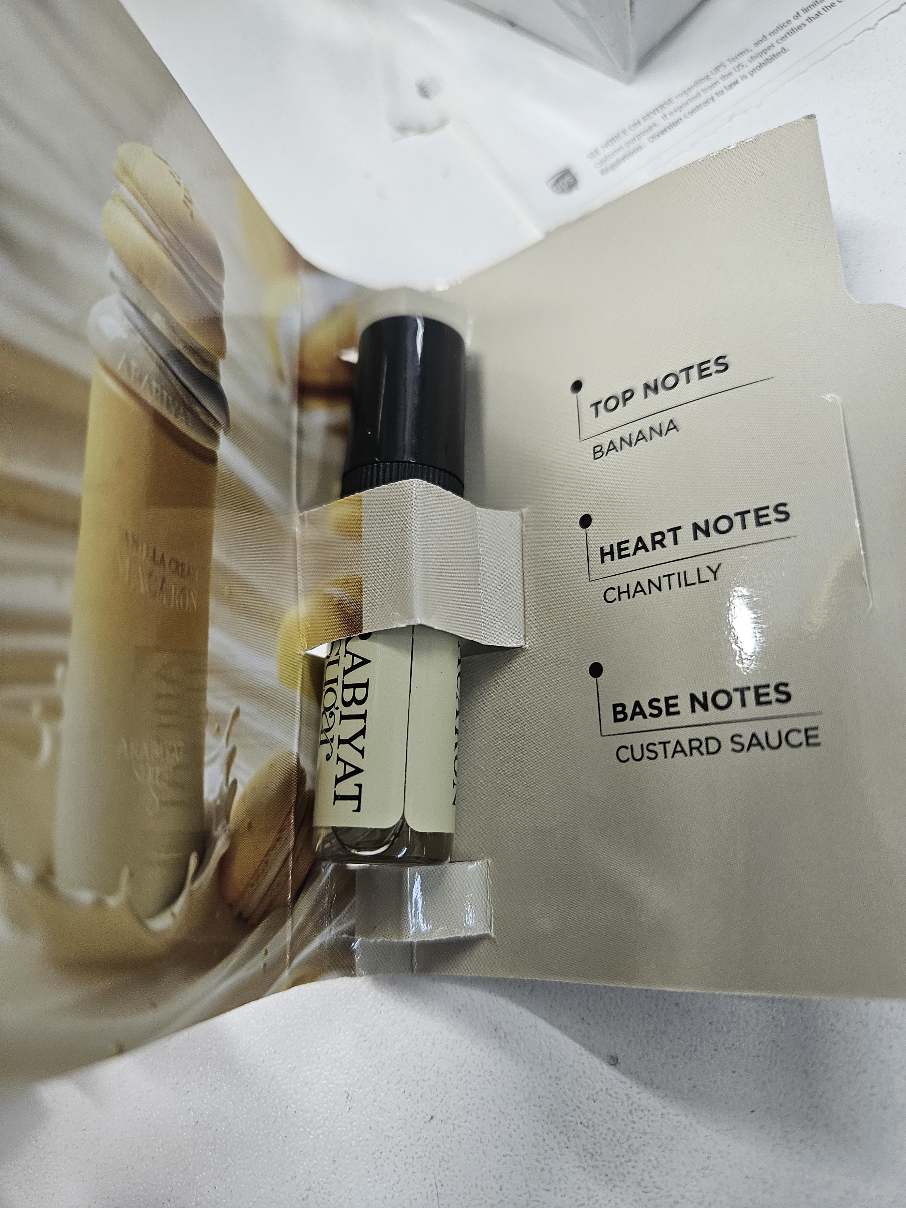 Arabiyat Sugar Unisex Vanilla Cream Macaron EDP Vial 10$