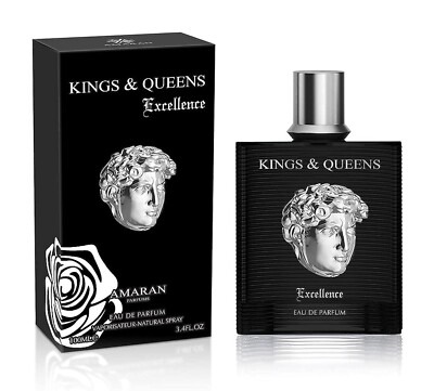 Amaran Mens Kings & Queens Excellence EDP Spray 3.4 oz Fragrances 6291108727799