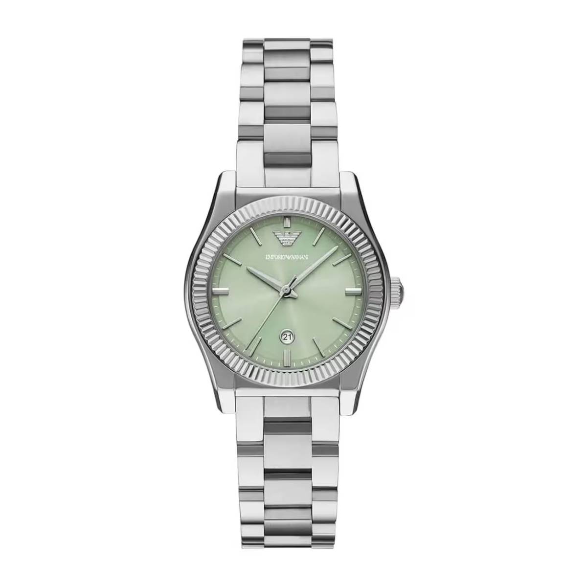 Armani Federica Quartz Mint Green Dial Ladies Watch AR11656 128$