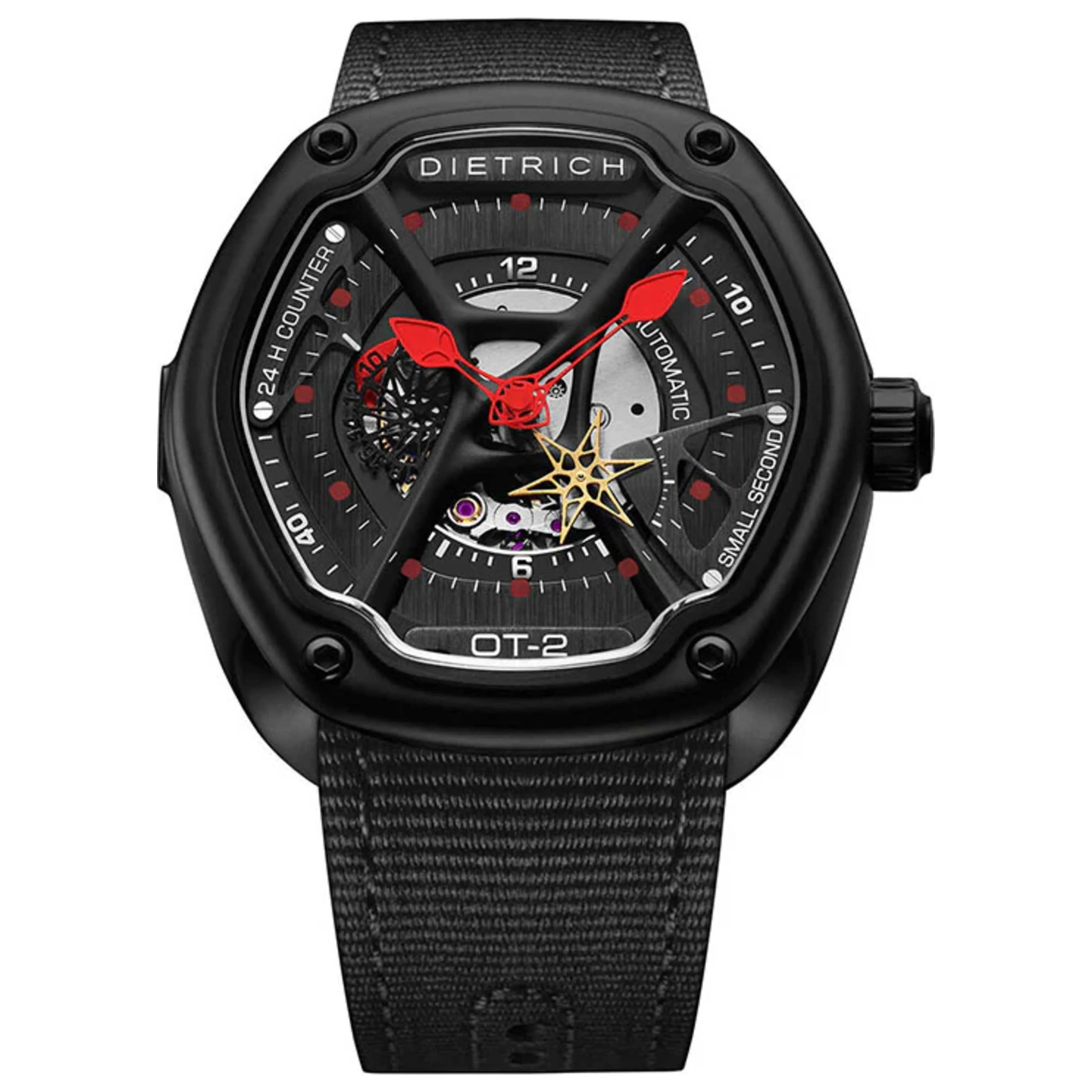 Dietrich Organic Time Automatic Skeletont Mens Watch OT-2