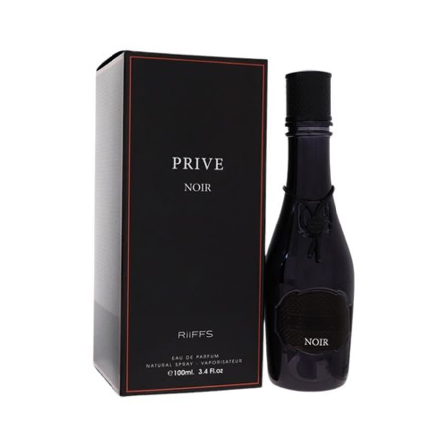 Riiffs Mens Prive Noir EDP Spray 3.38 oz Fragrances 6290171073659