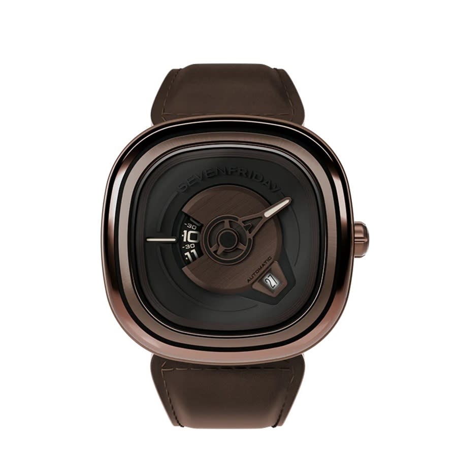 Sevenfriday PE Automatic Black Dial Mens Watch PE201 885$