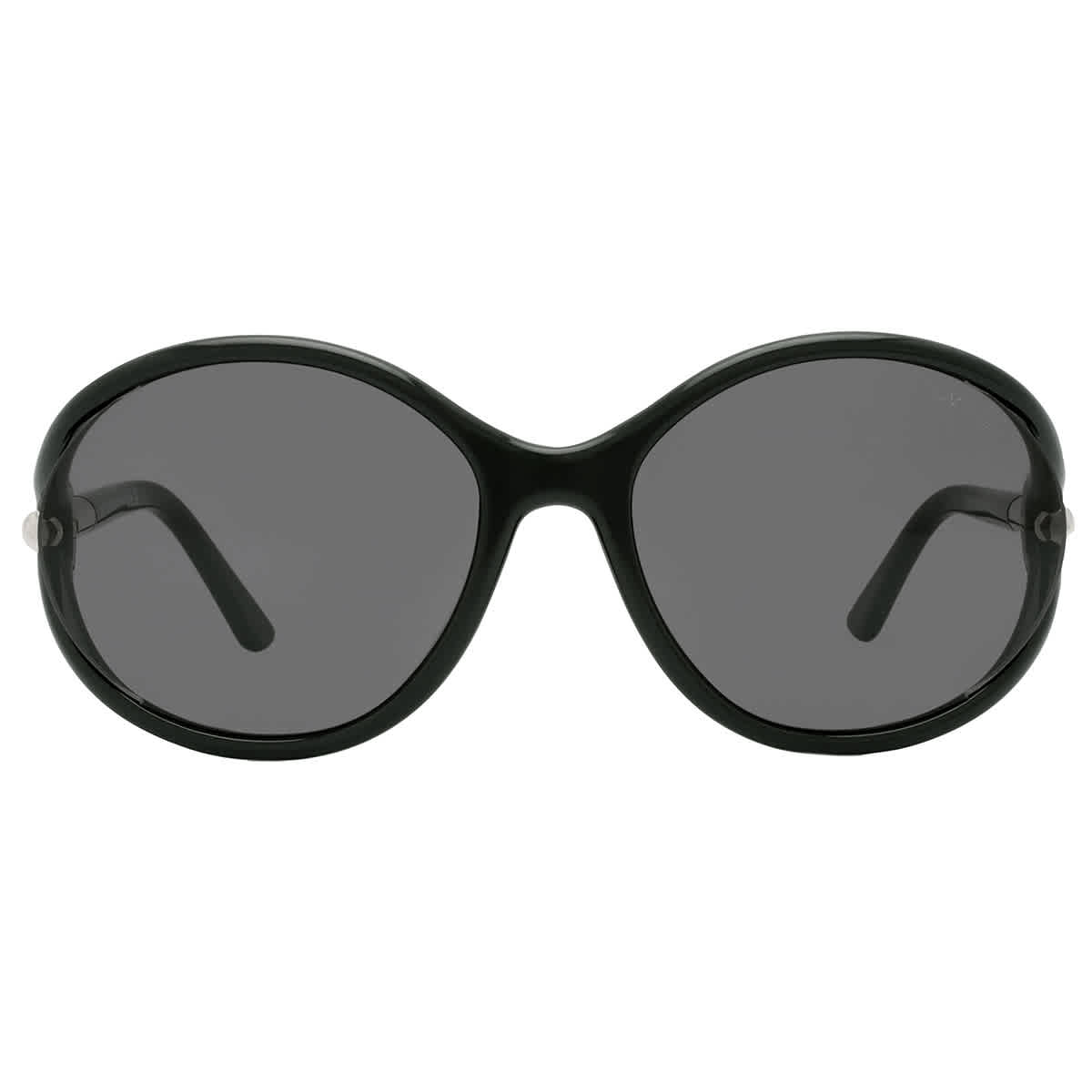 Tom Ford FT1090 MELODY 01A Women’s Sunglasses Black Size 59