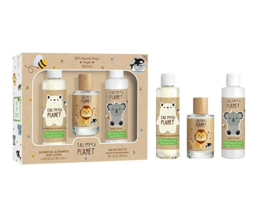 Air Val International Unisex Eau My Planet Gift Set Kids Fragrances 8411114092430