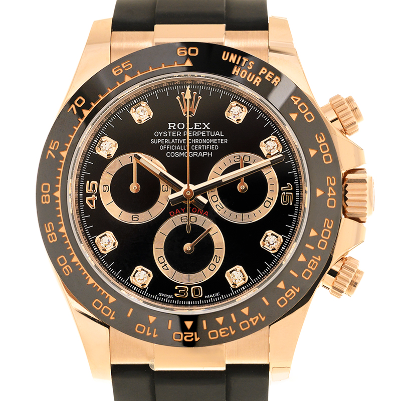Rolex Cosmograph Daytona Chronograph Automatic Diamond Mens Watch 116515BKDR