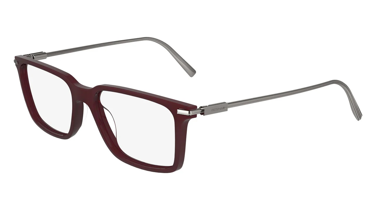 Ferragamo Demo Rectangular Mens Eyeglasses SF2977 653 53