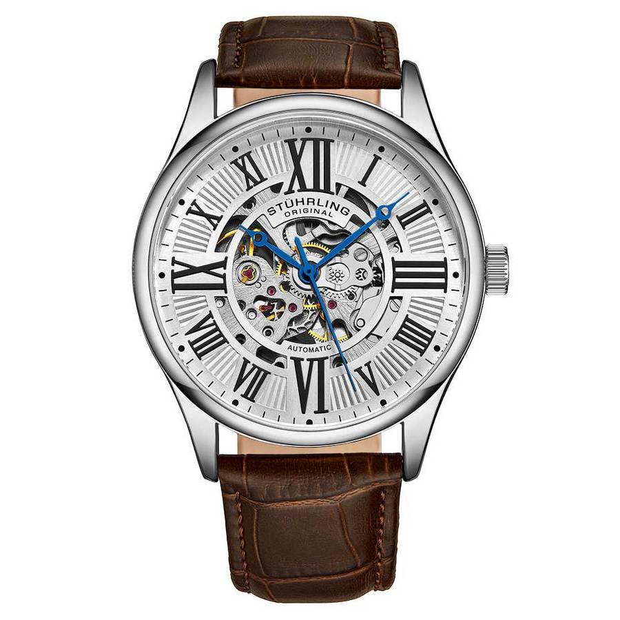 Stuhrling Original Legacy Silver-tone Dial Mens Watch M15950 125$
