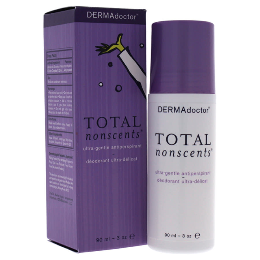Total NonScents Ultra-Gentle Antiperspirant by DERMAdoctor for Women - 3 oz Deodorant Roll-On 20$