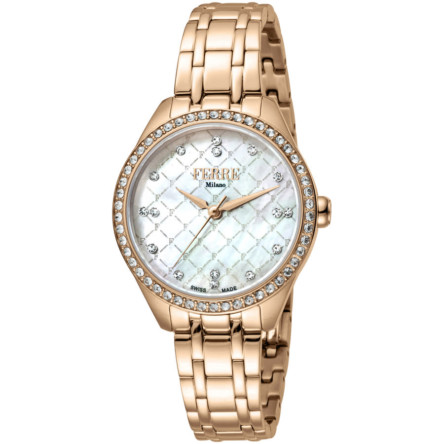 Ferre Milano Classic Quartz Ladies Watch FM1L116M0081 151$