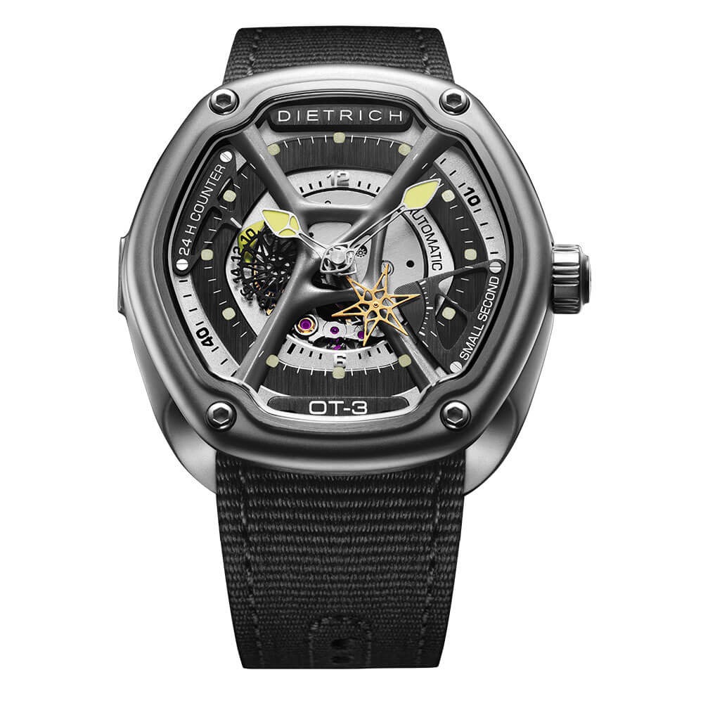 Dietrich Organic Time Automatic Skeleton Mens Watch OT-3