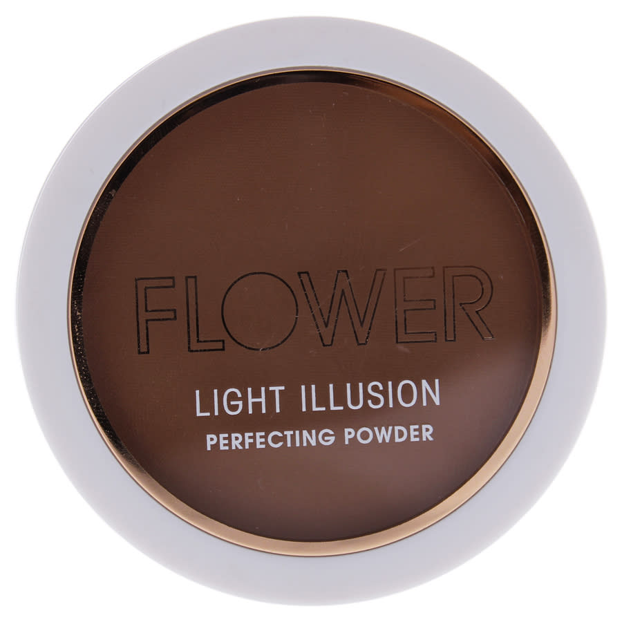 Light Illusion Perfecting Powder - D3 Mocha by Flower Beauty for Women - 0.28 oz Powder