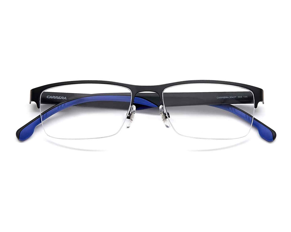 Carrera Demo Rectangular Unisex Eyeglasses CARRERA 2042T 0003 53 30$