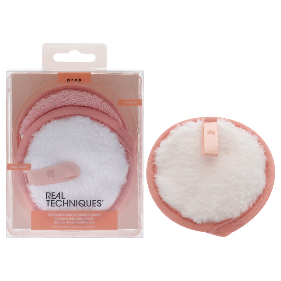 Real Techniques Ladies Makeup Remover Pads Reusable Plus Dual-Sided Makeup 079625040678