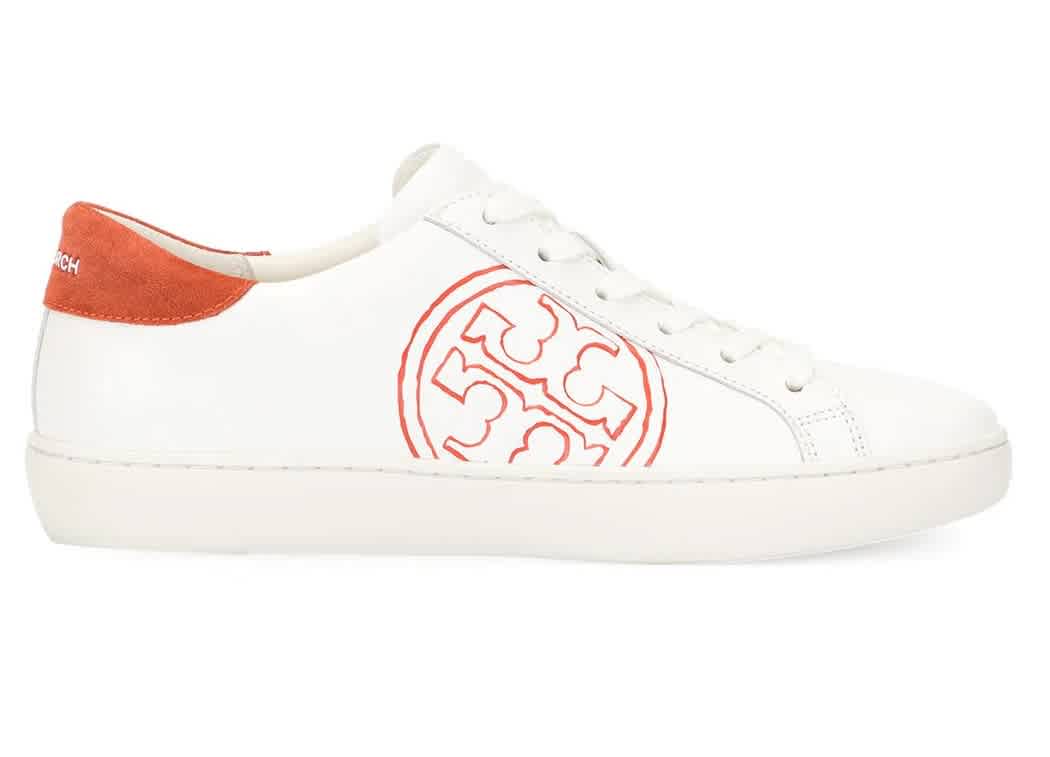 tory burch logo sneakers