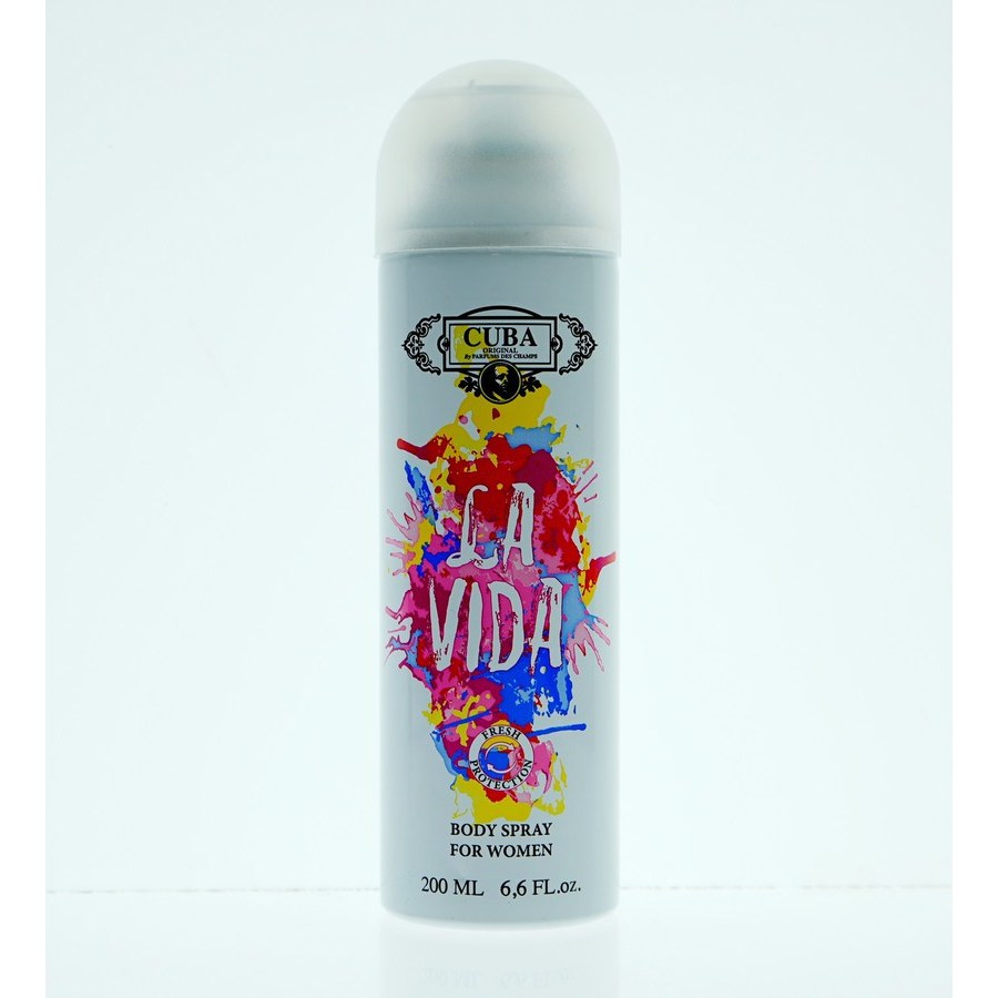 Cuba Ladies La Vida Deodorant Body Spray Spray 67 oz Fragrances 5425039221694 10$