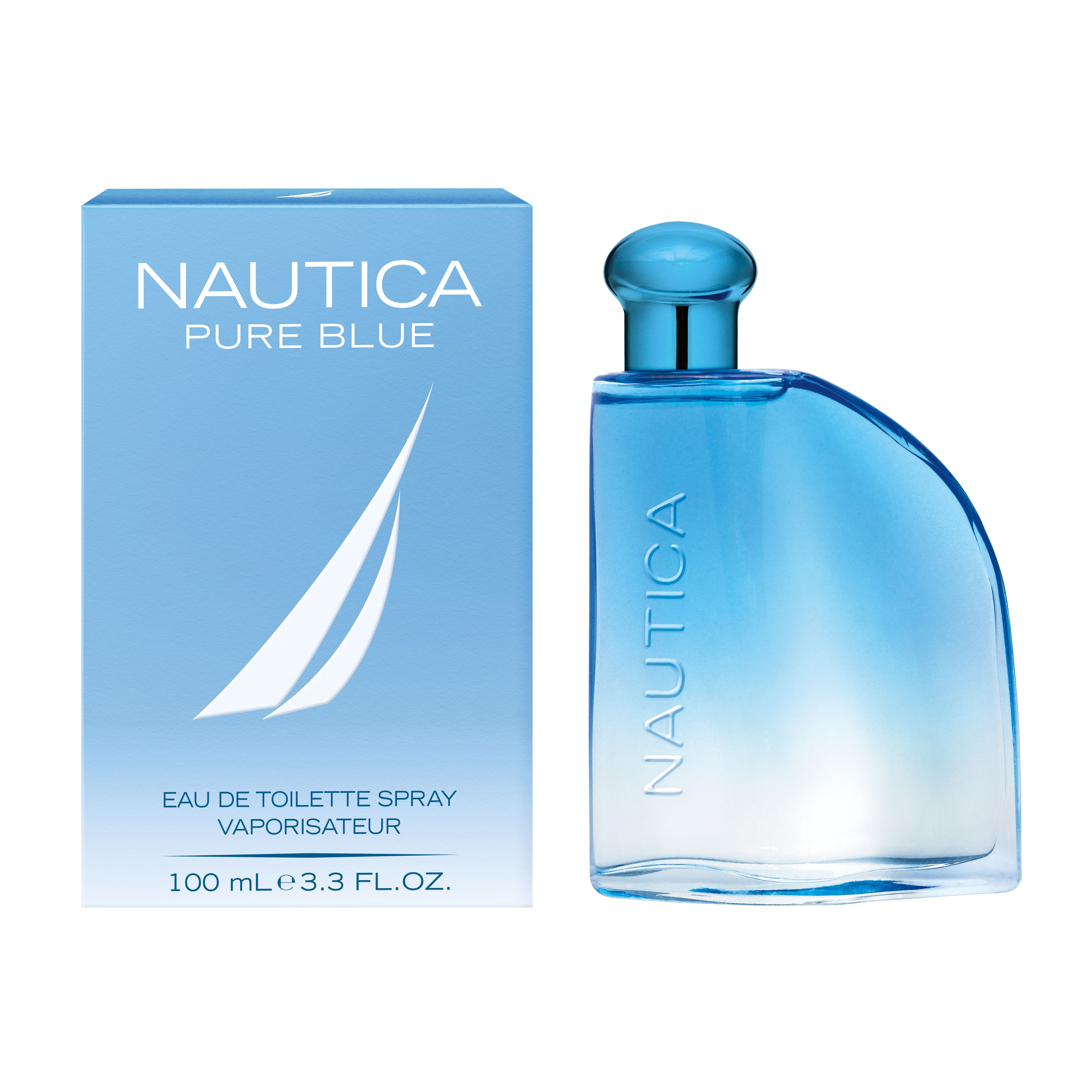 Nautica Mens Pure Blue EDT Spray 3.3 oz Fragrances 3616304248788