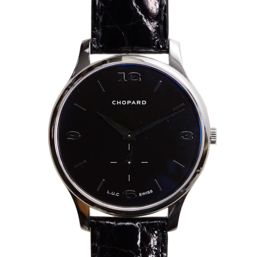 Chopard LUC XPS Automatic Black Dial 18 kt White Gold Mens Watch 161920-1001 10810$