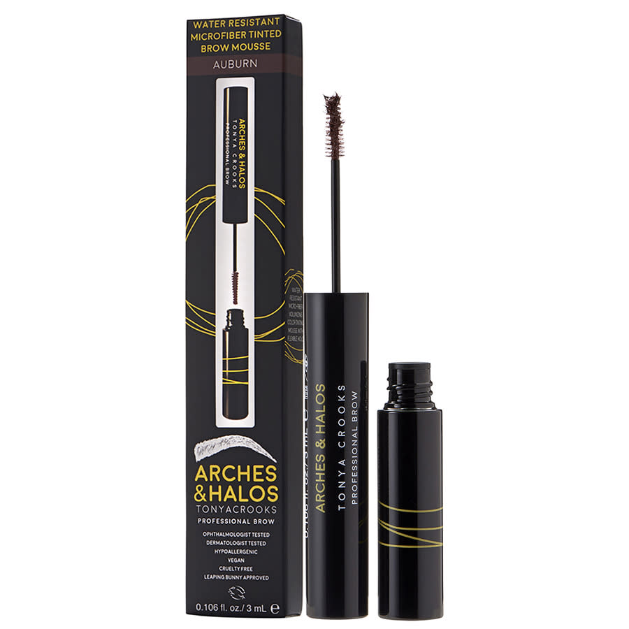 Arches & Halos Ladies Microfiber Tinted Brow Mousse 0.106 oz Auburn Makeup 818881021065