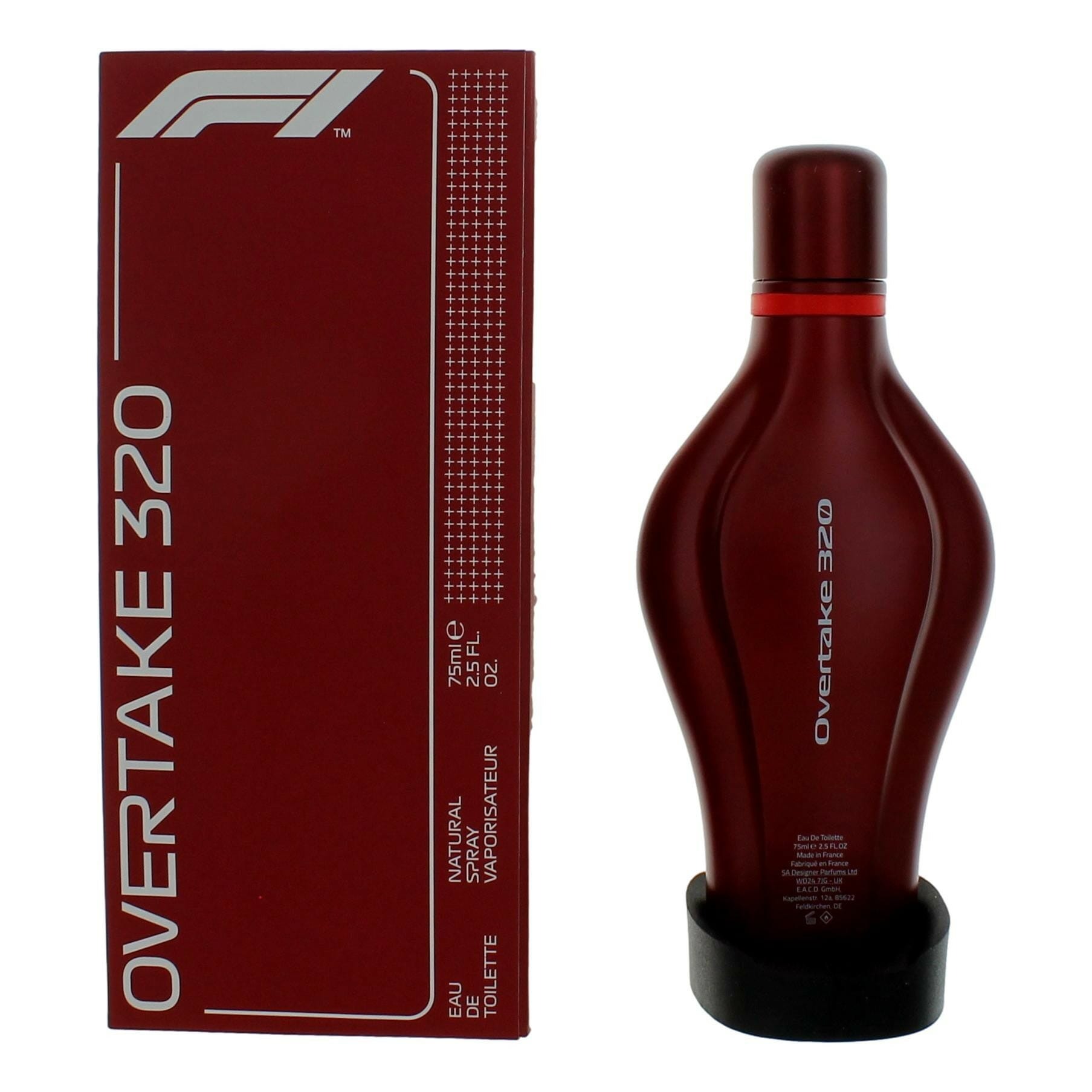 Formula 1 Unisex Race Collection Overtake 320 EDT Spray 2.5 oz Fragrances 5050456998593