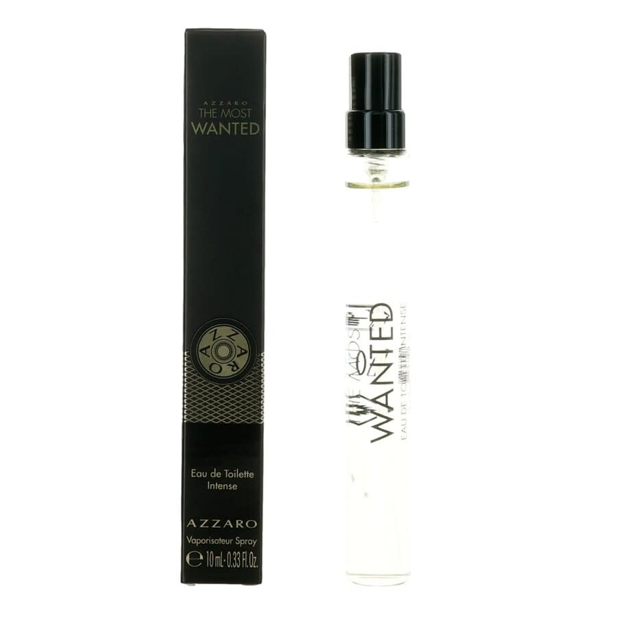 Azzaro Mens The Most Wanted Intense EDT Spray 0.33 oz Fragrances 3614274129274