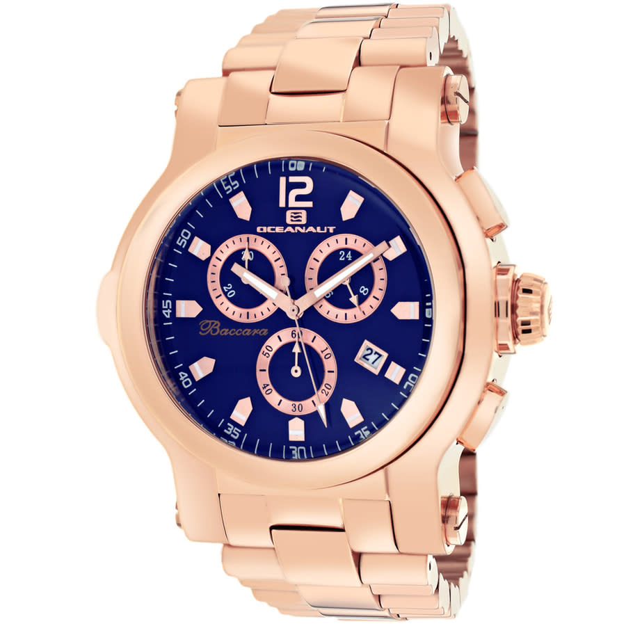 Oceanaut Baccara XL Blue Dial Mens Watch OC0826