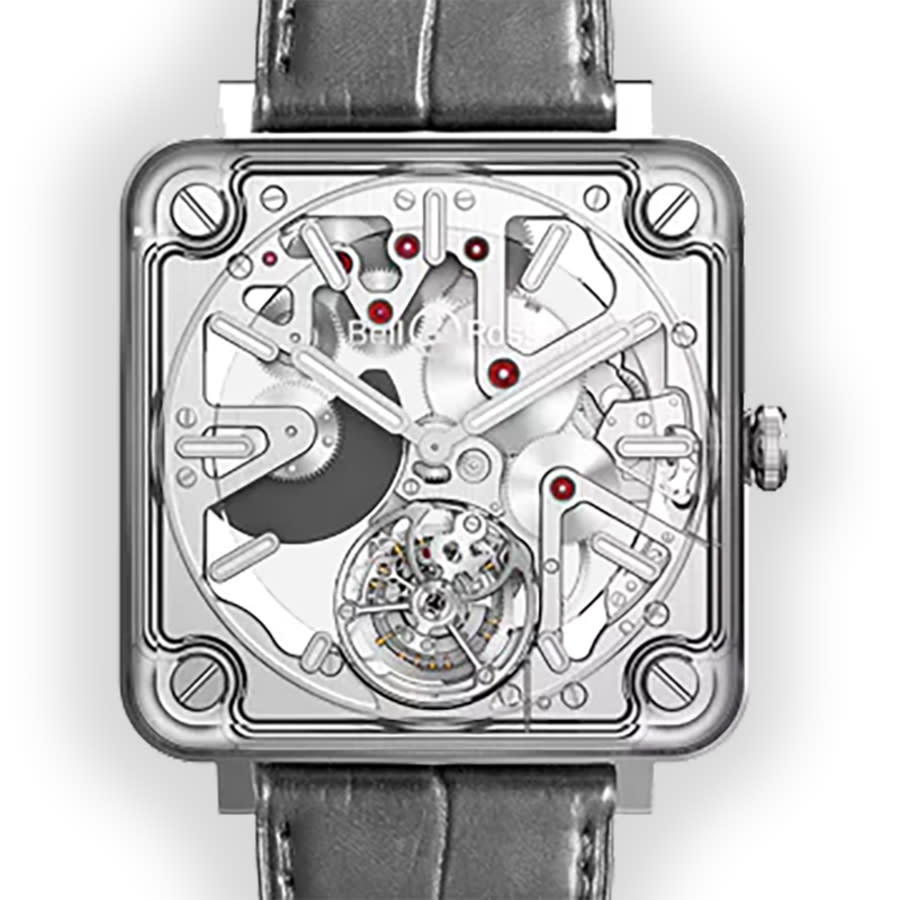 Bell and Ross BR-X2 Tourbillon Micro Rotor Automatic Mens Limited Edition Watch BRX2-MRTB-SK-ST 81765$