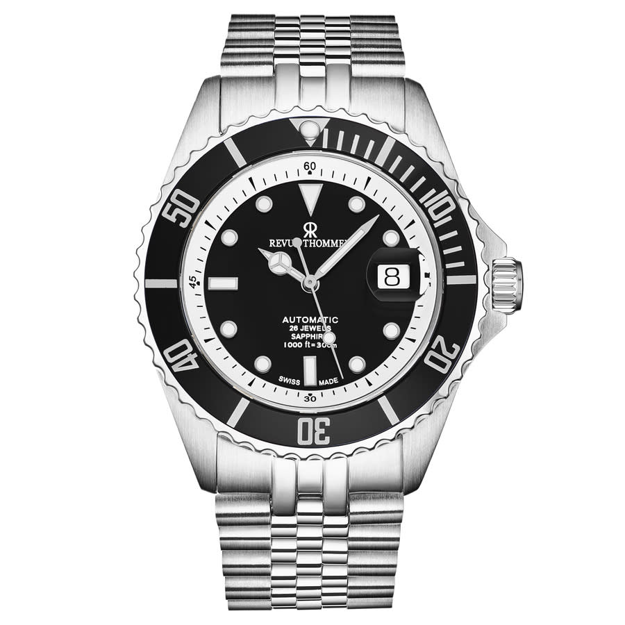 Revue Thommen Diver Automatic Black Dial Mens Watch 17571.2937