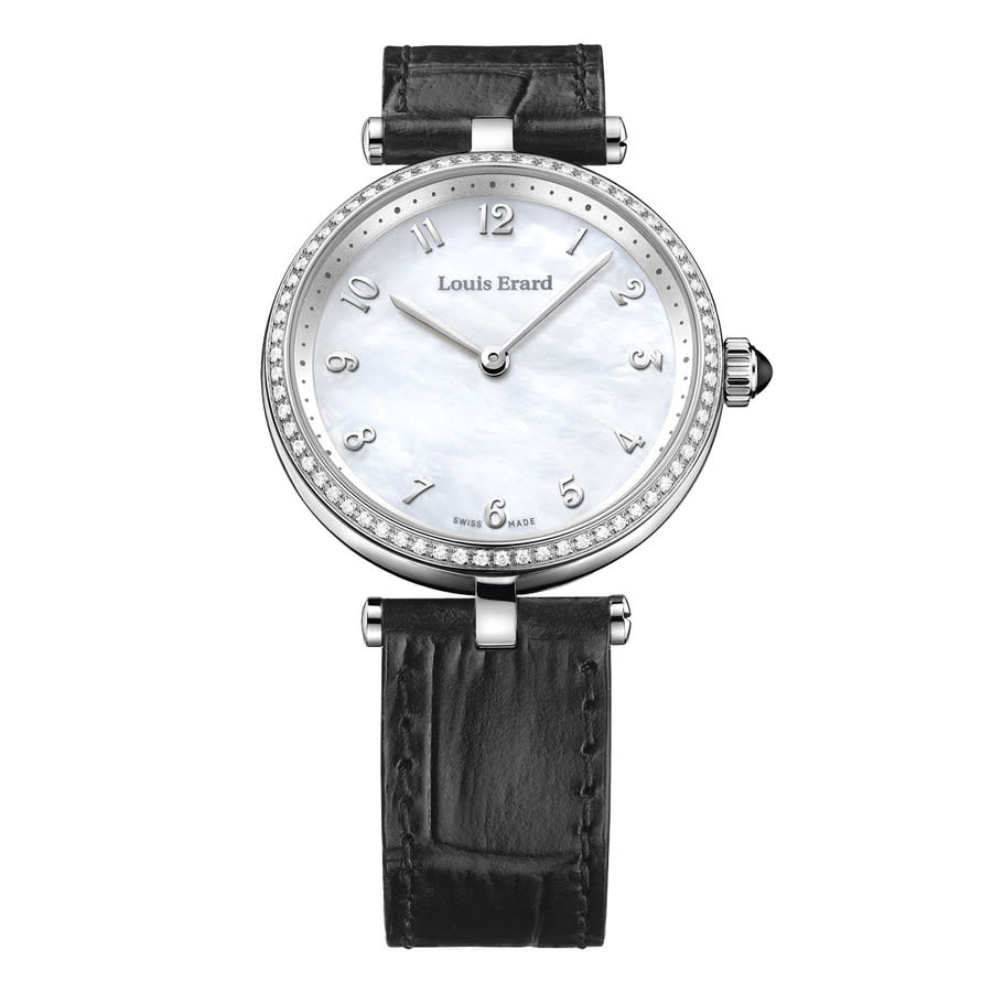 Louis Erard Romance Quartz White Dial Ladies Watch 11810SE34.BDBB5