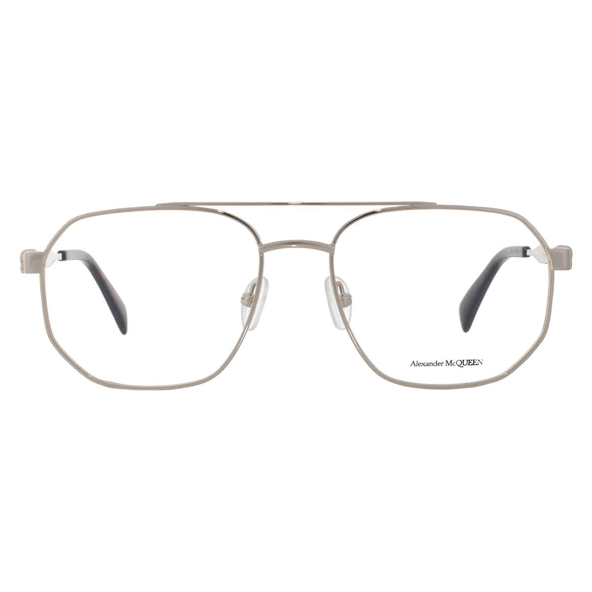 Alexander McQueen Demo Pilot Mens Eyeglasses AM0459O 002 57