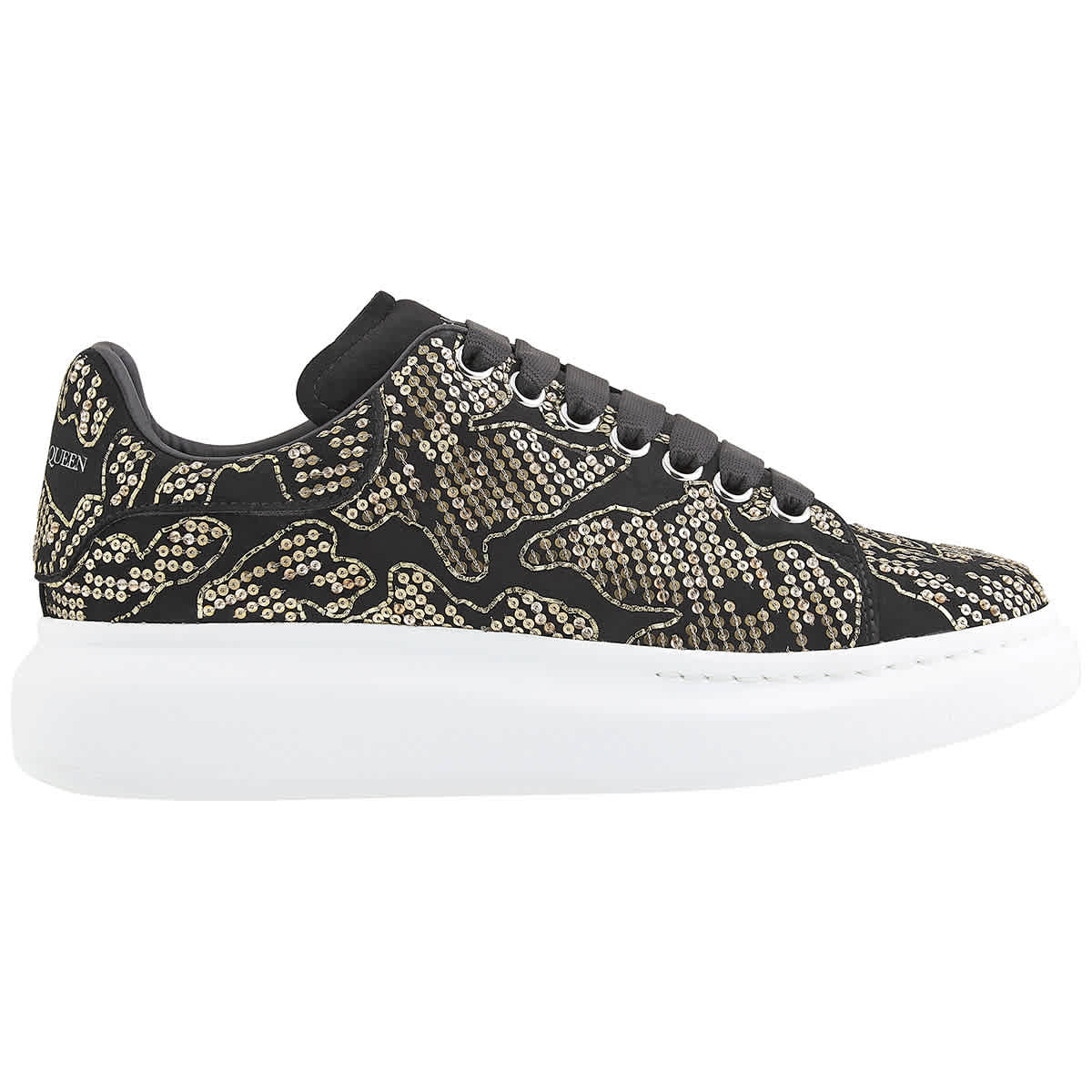 Alexander McQueen Men's Larry Oversized Low-Top Sneakers