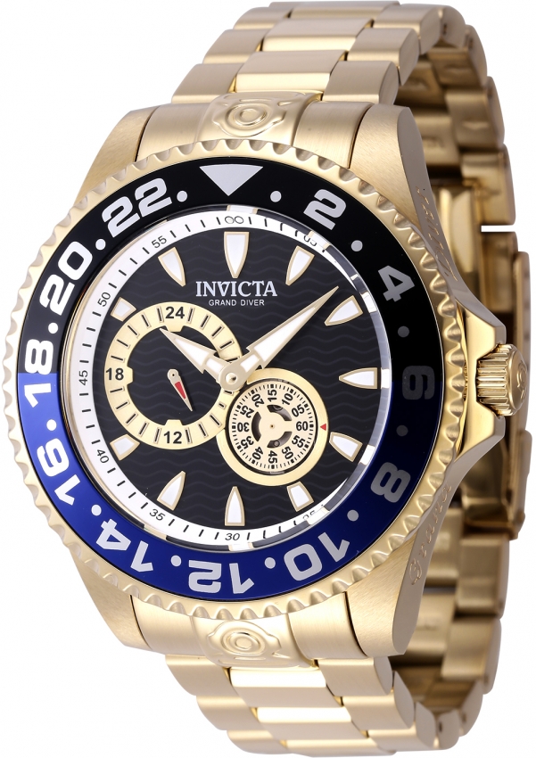 Invicta Pro Diver Automatic Black Dial Batman Bezel Mens Watch 47303