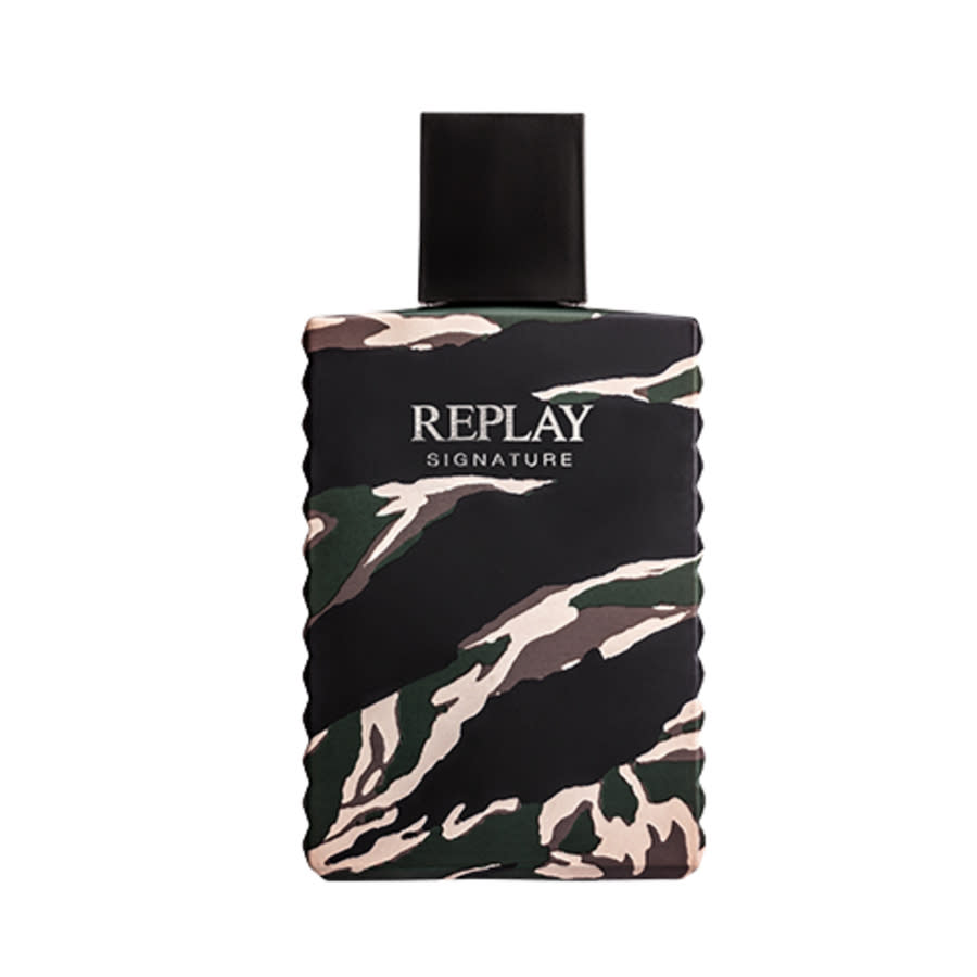 Replay Mens Signature EDT Spray 338 oz Tester Fragrances 8011889500200 20$