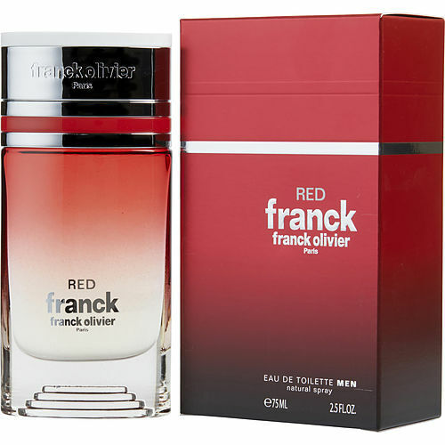 Franck Olivier Mens Red Franck Men EDT Spray 2.5 oz Fragrances 3516641747121