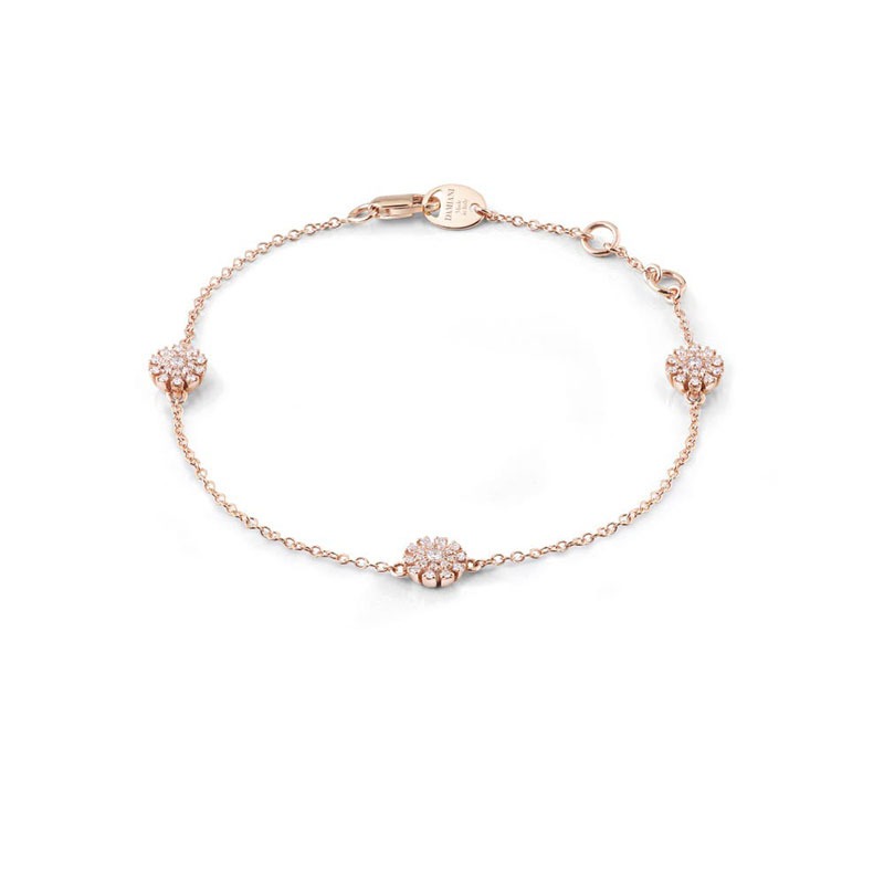 Damiani Margherita 18k Rose Gold Diamond Bracelet 1859$