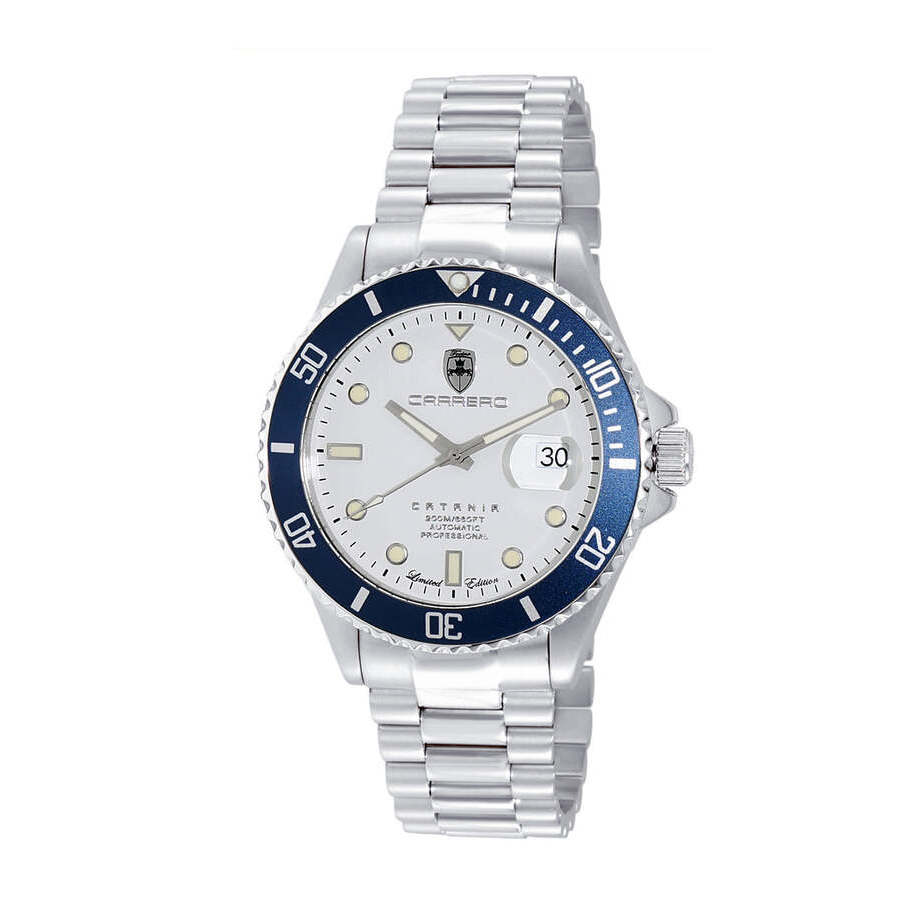 Torino Carrero Catania Automatic Silver Dial Mens Watch C1S888SVJ 1766$
