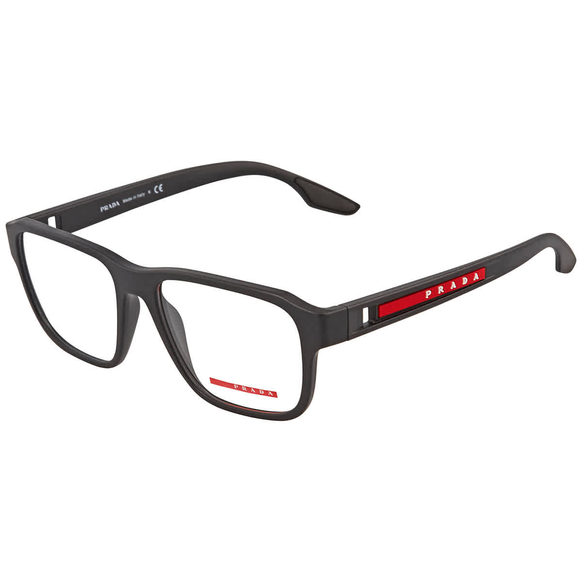 Prada Linea Rossa Demo Rectangular Mens Eyeglasses PS 04NV DG01O1 54 160$