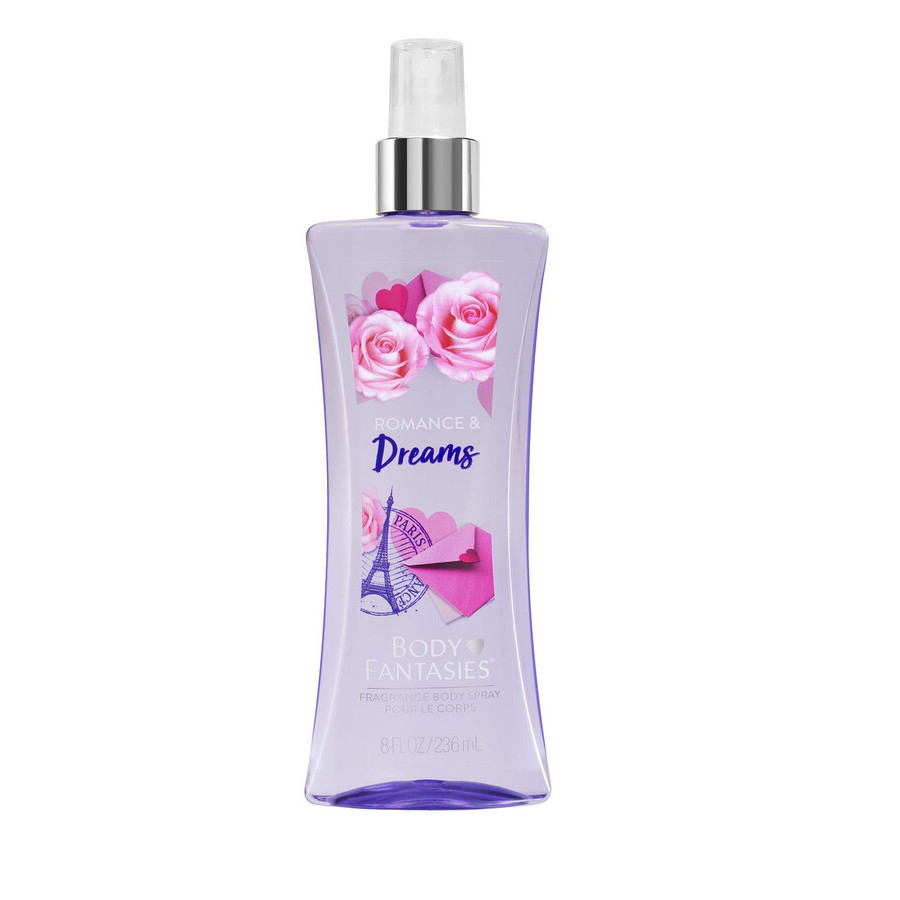 Body Fantasies Romance Dreams 8 Oz Fragrance Body Spray 026169034656 11$