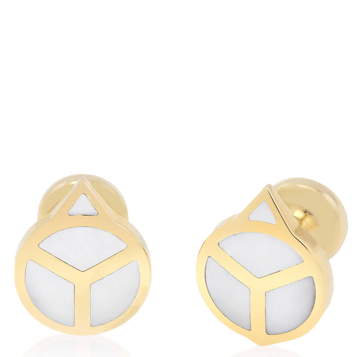 Rolex 18 kt Yellow Gold Hand Cufflinks