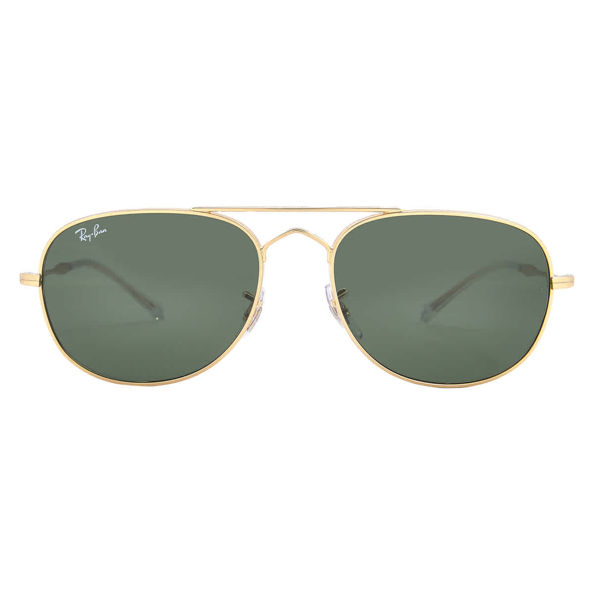 Ray-Ban Unisex Sunglass Bain Bridge -  Frame color: Arista Gold, Lens color: Green